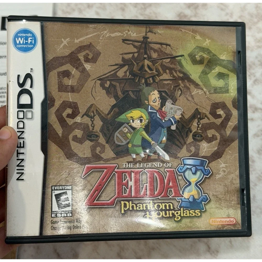 The Legend of Zelda Phantom Hourglass Nintendo DS Case Manual ONLY NO GAME
